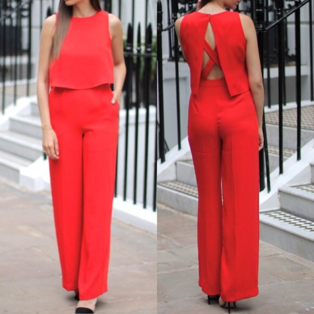 Zara Cross Back Jumpsuit